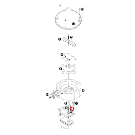Follett Key, 1/8 Sq X 11/4 Lg PD501273